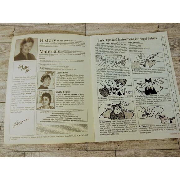 Angel Babies 19 Adorable‎ Ornaments All Seasons Suzanne McNeill Design 1995 Vtg - Picture 3 of 6